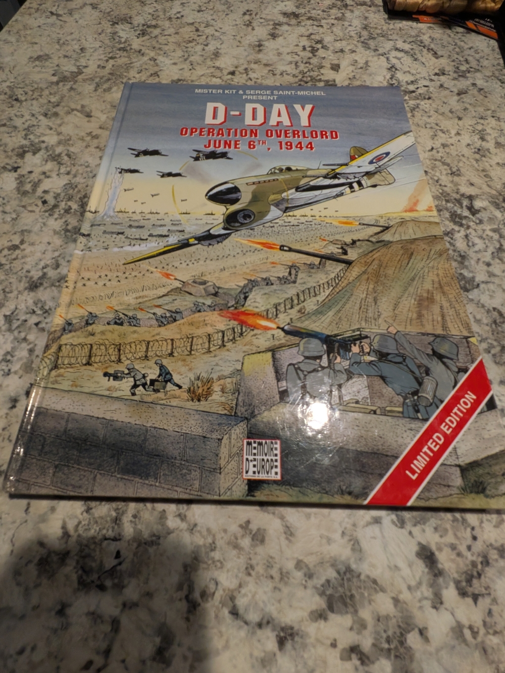 D-DAY Operation Overlord June 6th, 1944 Hardcover - Illustrated Limited Edition